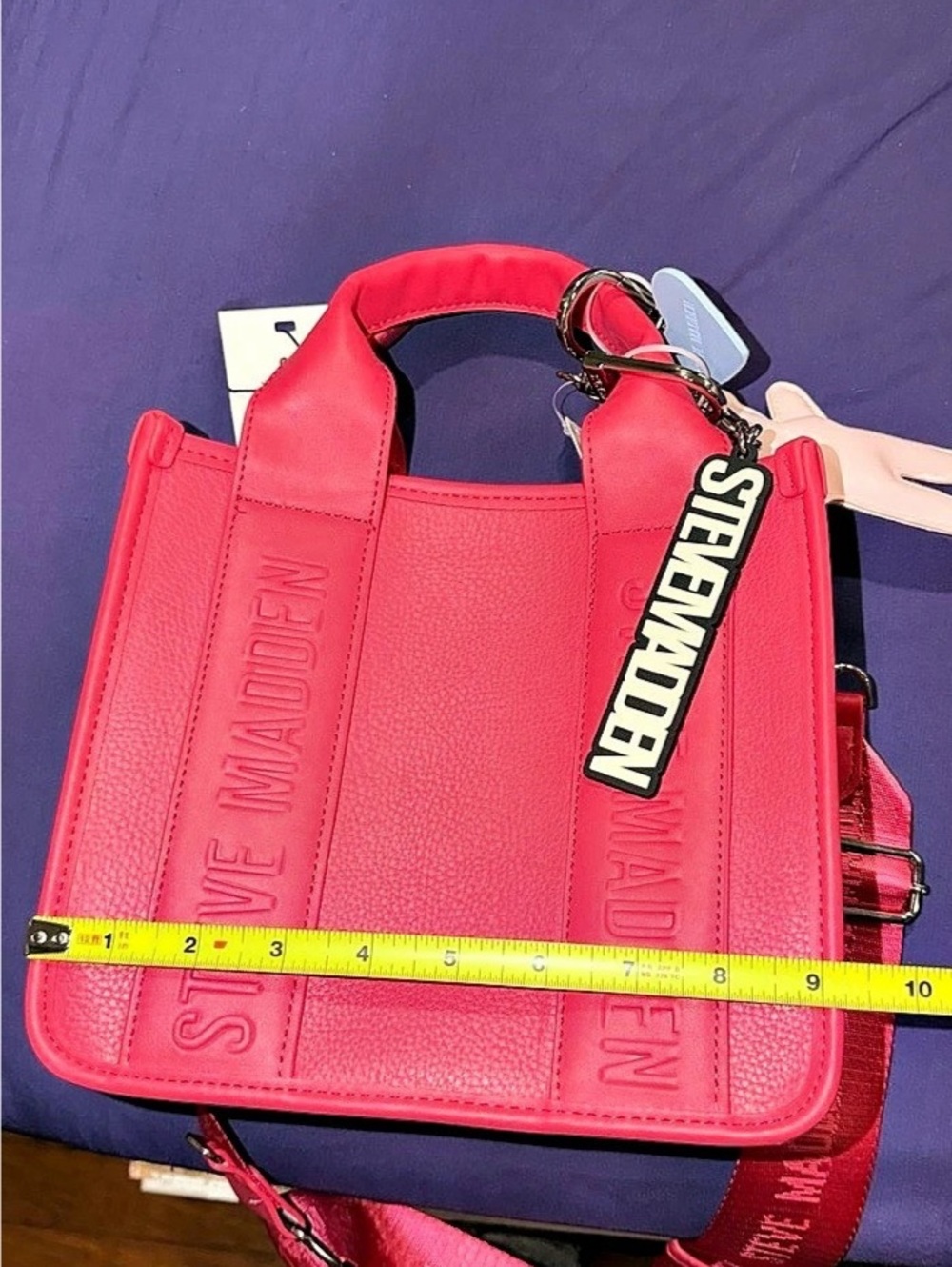 Steve Madden Bree Satchel Pink NWT